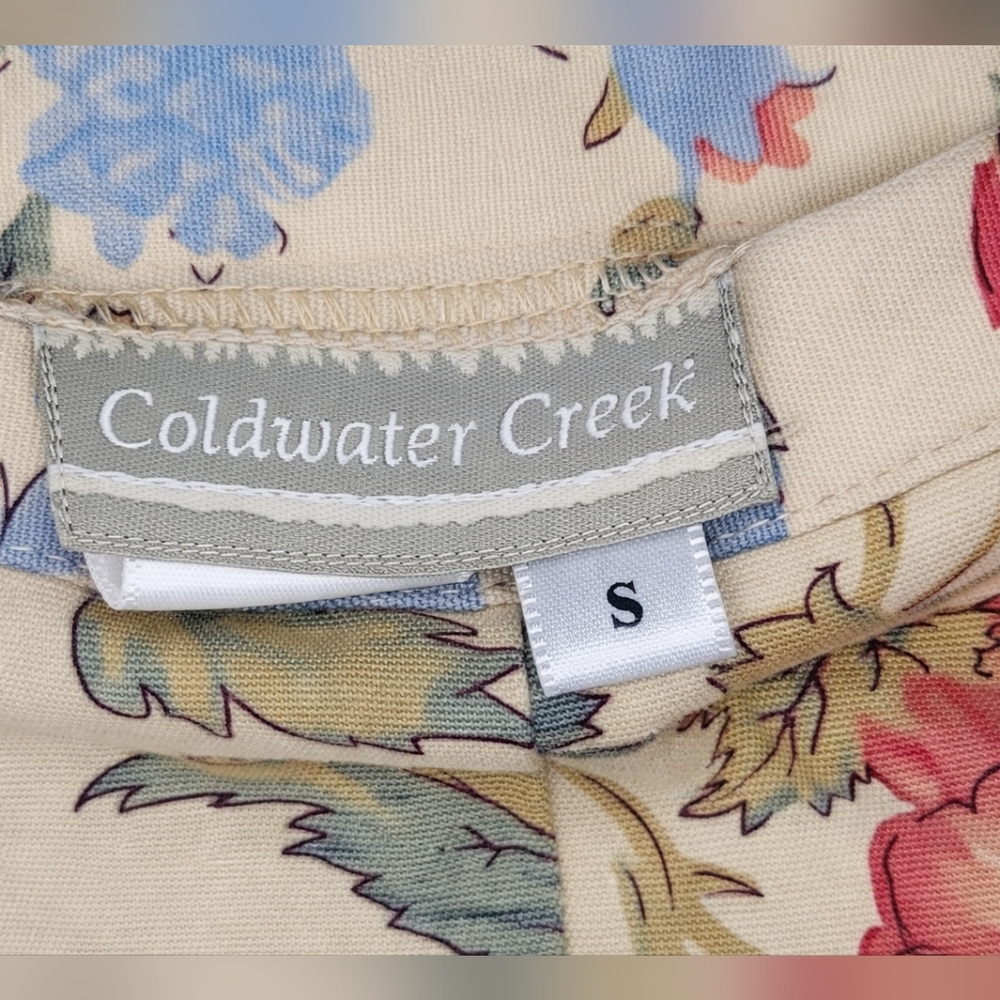 Coldwater Creek Floral Ankle Pants - Multicolor - Picture 3 of 3
